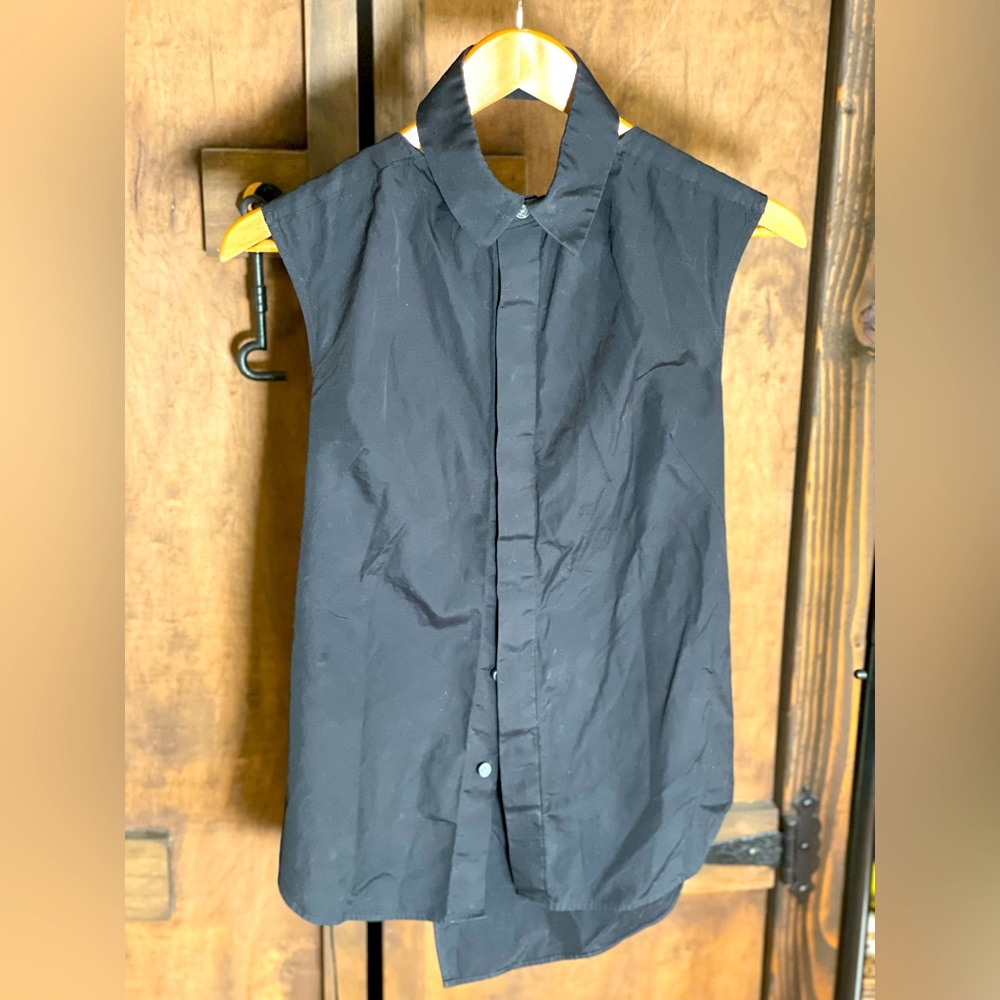 super funky black button shirt from facetasm